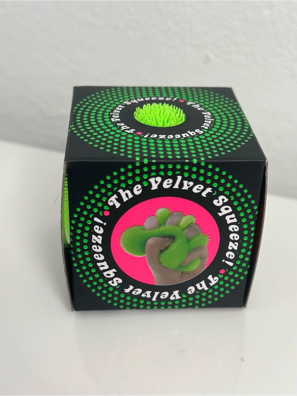 Authentic Schylling NeedohFuzz Ball Kids Toy - Neon Green